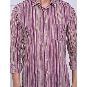 Chemise pour homme, 100% coton, imprimée avec des motifs floraux à pois, décontractée, manches longues, options de tissu popeline Oxford, fabrication ODM/OEM - Product Image 2