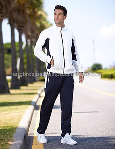 Unisex Adulto Diseño personalizado 2 piezas Full Zip Winter Warm-Up Training Jogging Track Suits Hombres Casual Athletic XL Plus Size - Product Image 6