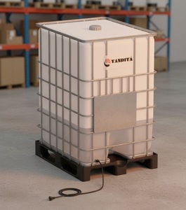 Chauffe-plat électrique portable avec base en aluminium, températures réglables de 45 à 85 degrés, économie d'énergie, équipement de chauffage 110/240V - Product Image 2