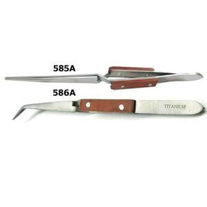 Pince de haute qualité, poignée en fibre, droite, en titane, outils de bijouterie, fournisseur, utilisation pour la fabrication de bijoux, vente en gros, prix le plus bas - Product Image 2