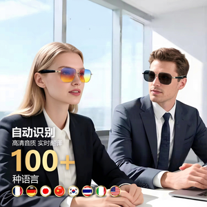 แว่นตาอัจฉริยะ GY300 กรอบโลหะ UV400 ผู้ช่วย AI ควบคุมด้วยระบบสัมผัส ชาร์จแม่เหล็ก วิดีโอ 1080P กันน้ำ IPX5 - Product Image 3