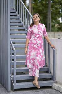 Ensemble de coordination pour femmes du fournisseur indien Magic Cotton & Digital Printed Rayon Price-Promoted Designer Collection - Product Image 3