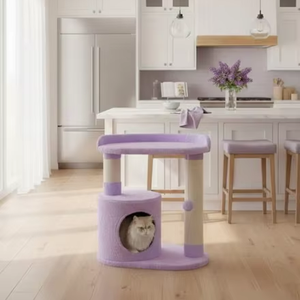 High-quality Amistar Lilac Bliss <b>cat</b> scratcher for <b>cats</b> of all breeds and sizes. - Product Image 4