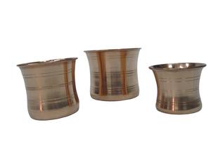 Panchapathram en laiton de haute qualité avec finition polonaise brillante dorée pour les temples et les églises pour les célébrations de Diwali. - Product Image 6