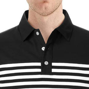 Polos de alta calidad, transpirables, antiarrugas, de secado rápido, informales, de manga corta, a la moda, con cuello levantado, para hombre - Product Image 4