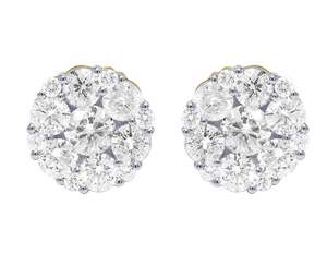 Bijoux fins de luxe en argent Sterling S925 VVS clarté Moissanite diamant mariage fiançailles fête classique boucles d'oreilles - Product Image 3