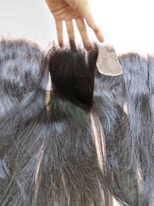 4x6 HD <b>Lace</b> <b>Closure</b> Pre-Plucked Natural Black Straight Raw Vietnamese Human Hair Body Wave Style Stock Ready to Ship - Product Image 3