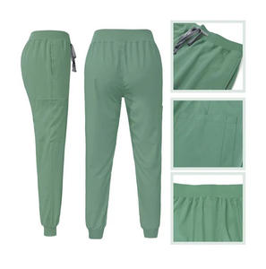 Alta calidad personalizado con cuello en V Hospital de las mujeres Scrubs Casual algodón enfermería sublimación uniformes para el personal de los hombres uniformes del personal - Product Image 5