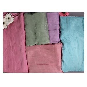 Tissu en polyester organza Teera de fabrication indienne pour les décorations de fête ou la conception de costumes, disponible au prix d'usine - Product Image 1