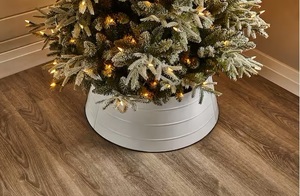 Nouveau support d'arbre de Noël en métal Look pour la décoration de Noël taille personnalisée enduit d'or Design Premium élégant pour l'utilisation de la décoration - Product Image 2