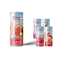 Groothandel 250Ml Private Label Tropisch Vruchtensap Drink Vietnam Toegevoegde Suiker Gratis Monster Andere Dranken Goedkope Prijs