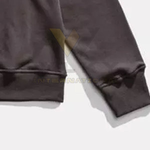 Heavyweight 400 GSM Custom Puff Printing Men Oversized Color sólido Premium Material Hoodie para la venta - Product Image 5