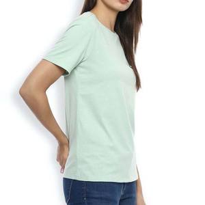 T-shirts pour femmes de qualité supérieure, légers, durables, écologiques, décontractés pour l'été, en coton et polyester, séchage rapide, respirants - Product Image 2