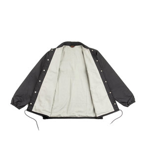 Nuevo estilo tela genuina logotipo de marca personalizado en blanco chaqueta de nailon para hombre negro serigrafiado logotipo bordado chaqueta de hombre logotipo personalizado - Product Image 3
