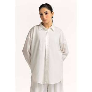 เสื้อเชิ้ตผ้าลินิน 100% ทรงยับแบบมีกระดุมสำหรับผู้หญิง ปักลายสวยงาม เหมาะสำหรับใส่ทำงาน มีจำหน่ายในไซส์ XS และ XL - Product Image 5