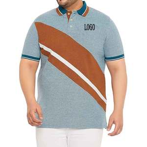 เสื้อโปโลคอโปโลผู้ชายสไตล์ไม่เหมือนใคร, เสื้อกอล์ฟสไตล์พิมพ์ลายโลโก้พิมพ์ซับลิเมชัน - Product Image 1