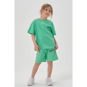 Set di pantaloncini girocollo inferiore per bambina