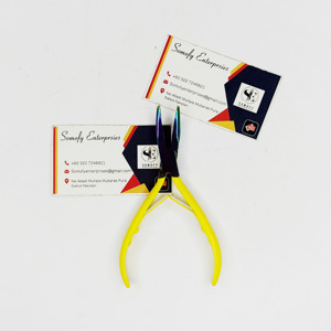 Pince d'extension de cheveux en acier inoxydable de qualité Pro Grip solide et de qualité supérieure Logo personnalisé Couleur Somofy Enterprises Meilleure fabrication - Product Image 3