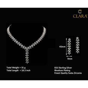 Compre Conjuntos de Collares de Plata de Ley 925 de Primera Calidad para Mujer, Chapados en Oro con Circonita, Perla, Diamante y Oro Rosa para Fiestas y Bodas - Product Image 6