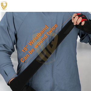 Gants d'haltérophilie de gym personnalisés, gants de fitness en tissu spandex souple, ajustés à la main, sport, nouveau design, vente directe en usine - Product Image 5