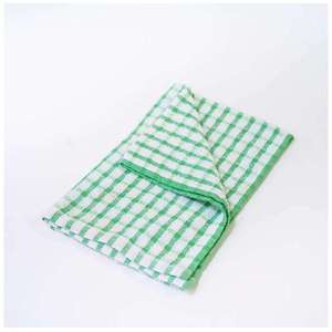 Chiffon de nettoyage de cuisine à carreaux à carreaux multi-usages tricoté hypoallergénique Quickdry 28x40cm 28 grammes tissu éponge OEM 100% coton - Product Image 2