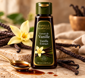 Extrait de Vanille Naturelle Vanille Harvest 50ml Sans OGM FEMA 2117 - Product Image 1