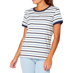 New Design Side Ruched Elastic Yoga T-Shirt <b>Top</b> <b>Women</b> Casual Fitness Round Neck T Shirt - Product Image 1