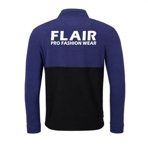 Veste polaire technique d'hiver pour homme avec logo personnalisé du fabricant, décontractée, demi-zip, coupe-vent, imperméable, pull à col montant brodé - Product Image 3