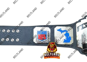 เข็มขัดแชมป์ดีทรอยต์ไลออนส์สำหรับผู้ใหญ่ ผลิตใหม่จากสังกะสี 2 มม. 4 มม. - Product Image 4