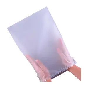 Custom Eco Friendly Clear PE Zip Lock Bags for Clothing Apparel Packing custom printing logo Vietnam supplier