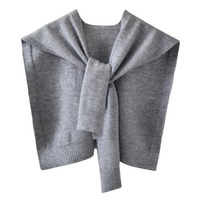 Haute qualité tricoté laine châle écharpe pour femmes élégant manteau Wrap élégant chaud doux hiver mode accessoire polyvalent