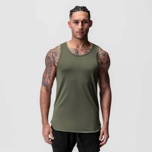Camiseta deportiva atlética para hombre: tela de alta calidad, elástica y transpirable para gimnasio, fitness y ropa deportiva - Product Image 1
