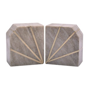 Estante de libros de estilo minimalista, organizador de estantería de Metal principal de mármol, arte clásico de jardinería para biblioteca, escuela, oficina, estudio en casa - Product Image 5