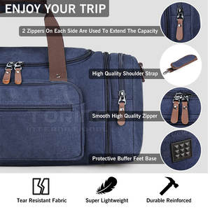 Top qualité personnalisé grande capacité utilisation en extérieur Gym sac de sport étanche Pakistan fait Gym Gag - Product Image 5