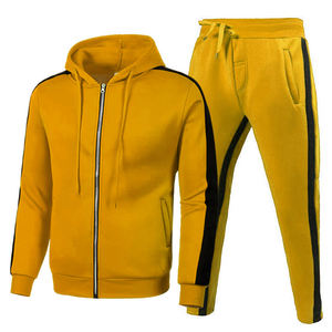 Conjunto Deportivo de Algodón con Capucha y Cremallera Personalizado de Alta Calidad al por Mayor, Pantalones Deportivos, Ropa Deportiva para Hombre, Ropa de Otoño - Product Image 5