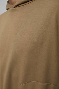 Sudadera con Capucha Formal para Hombre |   Sudadera de Color Sólido, 100% Algodón, Felpa Transpirable, Ecológica, Corte Holgado, para Uso Diario en Otoño - Product Image 6