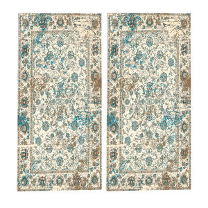 Shufu Modern Home Comfort Impreso Alfombra de franela Antideslizante Termo Plástico Goma Anti-Alérgica Protección Máquina Set Poliéster - Product Image 2