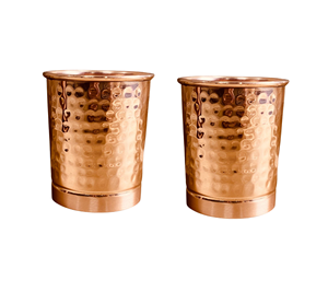 แก้วทองแดงสำหรับการดื่มเพื่อสุขภาพการตกแต่งภายในที่ราบรื่นและทันสมัยสำหรับบ้านบำบัดธรรมชาติและงานปาร์ตี้ - Product Image 2