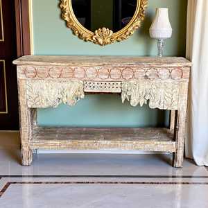 Solid Wood <b>Console</b> <b>Tables</b> <b>Rustic</b> Japanese Antique for Living Room Bedroom House Entry Hotel School Handmade <b>Console</b> Furniture - Product Image 2