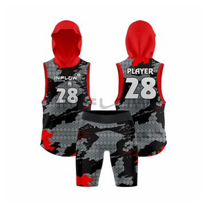 เสื้อฟุตบอลสไตล์อเมริกัน 7v7 บริการสั่งทำ เสื้อฟุตบอลแบบกำหนดเอง ชุดฟุตบอลแบบซับลิเมชั่น - Product Image 2