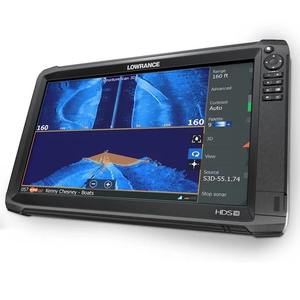 เครื่องวัดความลึก Lowrance HDS9 รุ่นพกพา วัสดุคาร์บอน พร้อมตัวแปลงสัญญาณแบบติดท้ายเรือ StructureScan  พร้อมแผนที่ทางทะเล  แบบมือสอง - Product Image 3