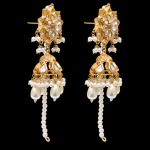 ODM Manufacture Best Selling Pakistan Gold-plated Vintage Jewelry Set Necklace Women's Jewelry Set - Product Image 3