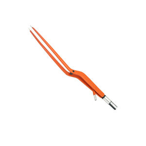Pinzas bipolares antiadherentes de deslizamiento plateado para irrigación de bayoneta Manual de instrumentos quirúrgicos de acero inoxidable de alta precisión para uso médico - Product Image 2