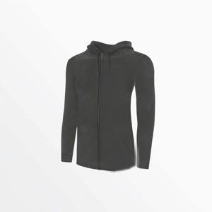 Sweat à capuche zippé Sherpa pour femme de haute qualité-Veste polaire ultra douce et chaude-Parfait pour les activités d'hiver et de plein air - Product Image 1