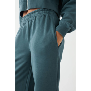 Chándal Deportivo Vintage para Mujer, de Gran Peso, con Logotipo Personalizado, Impresión por Transferencia de Calor, Estilo Urbano, con Cremallera y Corte Recortado - Product Image 4