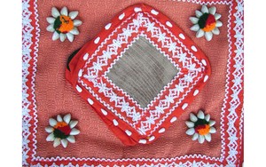 BohoMain India, bandolera Vintage con tirantes para mujer, diseño Retro, bolso de mano de lona bohemio, bordado étnico personalizado, Jolha para mujer - Product Image 4