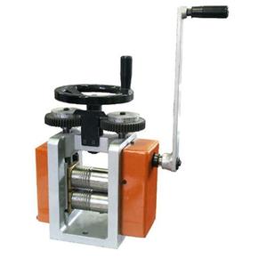 Machine à rouler de haute qualité à commande manuelle avec boîte de vitesses 100 mm pour la fabrication de bijoux, vente en gros au prix le plus bas, meilleur produit - Product Image 1