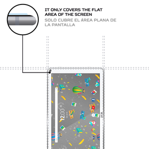 ฟิล์มกันรอยหน้าจอ ANTISHOCK สำหรับแท็บเล็ต SPC Blink QC 101 ทนทานและกันกระแทก - Product Image 4