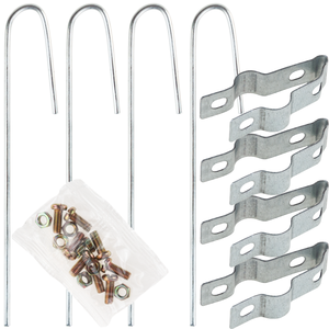 Lot de 4 goujons de fixation pour pergolas, tonnelles et pavillons, pour une fixation sécurisée des PERGOLS - Product Image 1