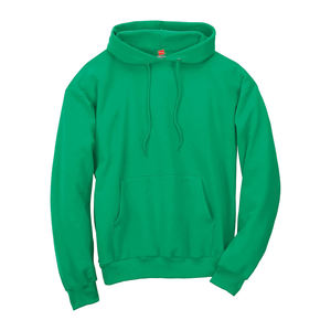 Sweat à capuche avec logo personnalisé pour hommes pull épais sweat-shirt de rue d'hiver coupe surdimensionnée épaules tombantes coton polaire Style tendance - Product Image 1